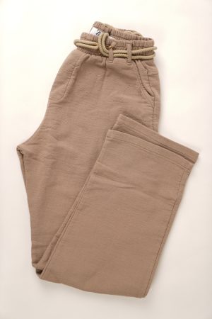 شلوار کتان بند دار Unisex